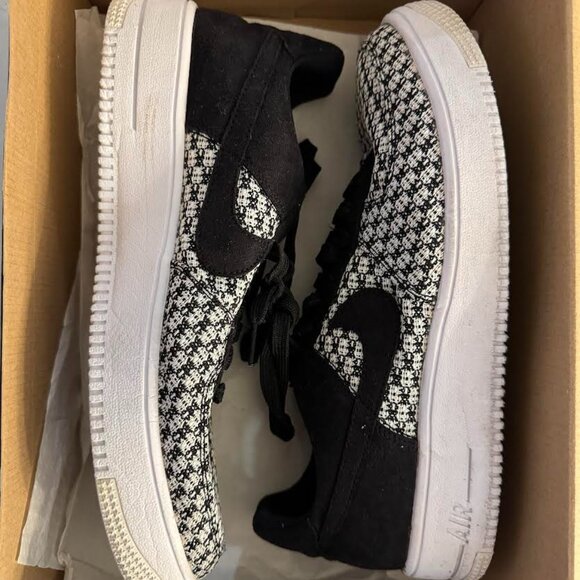 NIKE AIR FORCE 1 ULTRAFORCE CRFT BLACK, SIZE 10 - Picture 1 of 7